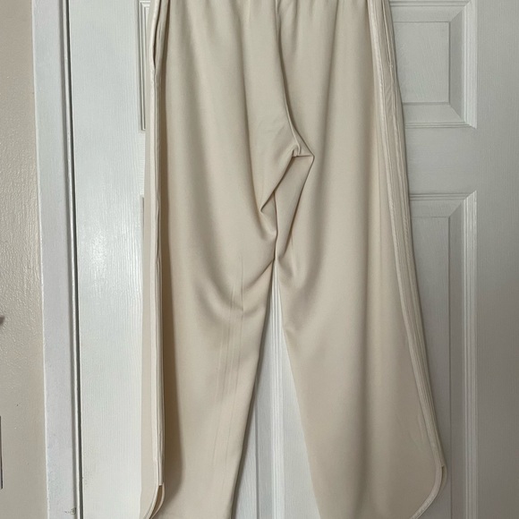 Ermanno Scervino Beige Pull Up  Relaxed Fit Pants Size 40 Small - Picture 5 of 11